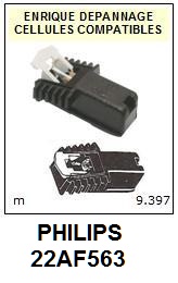 PHILIPS 22AF563  <BR>Cellule  pour tourne-disques (<B>cartridge</B>)<SMALL> 2017-01</small>