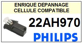 PHILIPS 22AH970  <BR>Cellule  pour tourne-disques (<B>cartridge</B>)<SMALL> mars_2017</small>