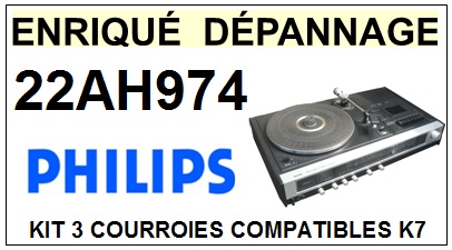 PHILIPS-22AH970-COURROIES-COMPATIBLES