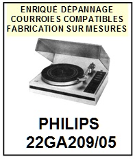 PHILIPS-22GA209/05-COURROIES-ET-KITS-COURROIES-COMPATIBLES