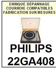 PHILIPS-22GA408-COURROIES-COMPATIBLES