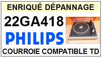 PHILIPS-22GA418-COURROIES-ET-KITS-COURROIES-COMPATIBLES