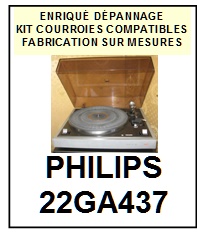 PHILIPS-22GA437-COURROIES-COMPATIBLES