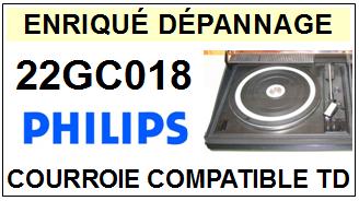 PHILIPS-22GC018-COURROIES-ET-KITS-COURROIES-COMPATIBLES