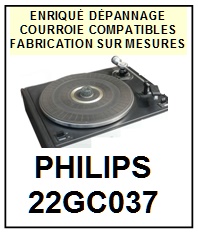 PHILIPS-22GC037-COURROIES-COMPATIBLES