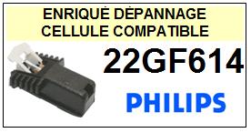 PHILIPS<br> 22GF614  Cellule (cartridge) pour tourne-disques <BR><SMALL>a 2015-07</small>