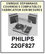 PHILIPS-22GF827-COURROIES-COMPATIBLES