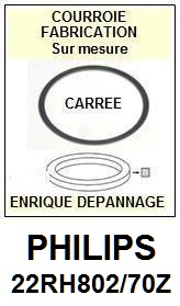 PHILIPS-22RH802/70Z-COURROIES-COMPATIBLES