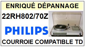 PHILIPS-22RH802/70Z-COURROIES-ET-KITS-COURROIES-COMPATIBLES