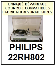 PHILIPS-22RH802-COURROIES-COMPATIBLES