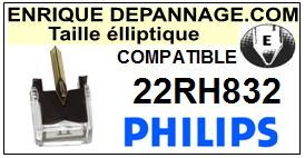 PHILIPS-22RH832-POINTES-DE-LECTURE-DIAMANTS-SAPHIRS-COMPATIBLES