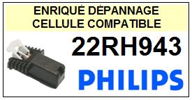 PHILIPS platine 22RH943  Cellule diamant sphrique <SMALL>13-11</small>