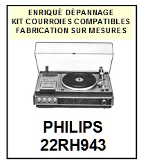 PHILIPS-22RH943-COURROIES-COMPATIBLES
