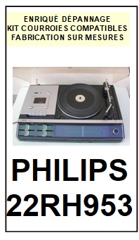 PHILIPS-22RH953-COURROIES-COMPATIBLES