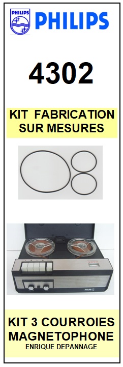 PHILIPS-4302-COURROIES-ET-KITS-COURROIES-COMPATIBLES