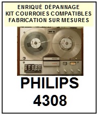 PHILIPS-4308-COURROIES-COMPATIBLES