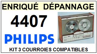 PHILIPS-4407-COURROIES-COMPATIBLES