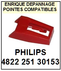 PHILIPS-482225130153 4822-251-30153-POINTES-DE-LECTURE-DIAMANTS-SAPHIRS-COMPATIBLES