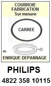 FICHE-DE-VENTE-COURROIES-COMPATIBLES-PHILIPS-482235810115 4822-358-10115