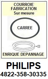 FICHE-DE-VENTE-COURROIES-COMPATIBLES-PHILIPS-482235830335 4822 358 30335