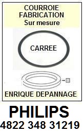 FICHE-DE-VENTE-COURROIES-COMPATIBLES-PHILIPS-482235831219 4822 358 31219