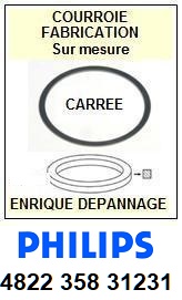 FICHE-DE-VENTE-COURROIES-COMPATIBLES-PHILIPS-482235831231 4822-358-31231