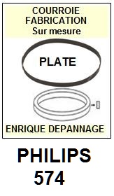 PHILIPS-574-COURROIES-ET-KITS-COURROIES-COMPATIBLES