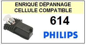 PHILIPS<br> 614  Cellule (cartridge) diamant sphrique <BR><SMALL>a 2015-06</small>