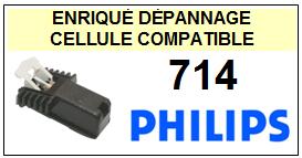 PHILIPS <br>platine 714 Cellule diamant sphrique <br><SMALL>a 2014-10</small>