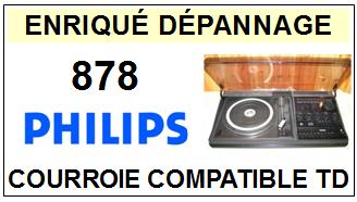 PHILIPS-878-COURROIES-ET-KITS-COURROIES-COMPATIBLES