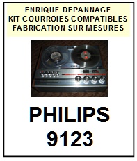 PHILIPS-9123-COURROIES-COMPATIBLES