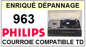 PHILIPS-963-COURROIES-COMPATIBLES