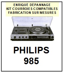 PHILIPS-985-COURROIES-ET-KITS-COURROIES-COMPATIBLES