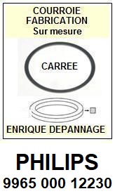 FICHE-DE-VENTE-COURROIES-COMPATIBLES-PHILIPS-996500012230 9965 000 12230