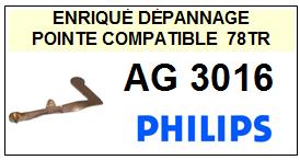 PHILIPS-AG3016-POINTES-DE-LECTURE-DIAMANTS-SAPHIRS-COMPATIBLES