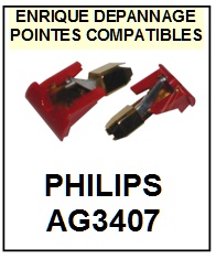 PHILIPS-AG3407-POINTES-DE-LECTURE-DIAMANTS-SAPHIRS-COMPATIBLES