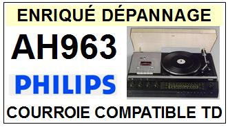 PHILIPS-AH963-COURROIES-COMPATIBLES