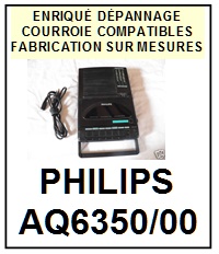 PHILIPS-AQ6350/00-COURROIES-COMPATIBLES