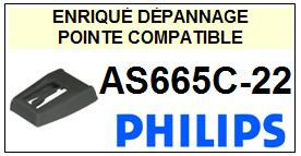 PHILIPS-AS665C/22-POINTES-DE-LECTURE-DIAMANTS-SAPHIRS-COMPATIBLES
