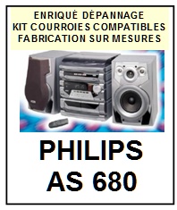 PHILIPS-AS680-COURROIES-COMPATIBLES