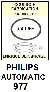 PHILIPS-AUTOMATIC 977-COURROIES-ET-KITS-COURROIES-COMPATIBLES