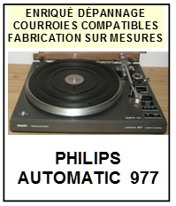 PHILIPS-AUTOMATIC 977-COURROIES-COMPATIBLES