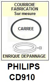 PHILIPS-CD910-COURROIES-ET-KITS-COURROIES-COMPATIBLES