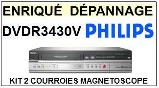 PHILIPS-DVDR3430V-COURROIES-COMPATIBLES