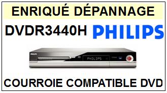 PHILIPS DVDR3440H  <br>Courroie pour Lecteur DVD (square belt)<SMALL> 2015-12</small>
