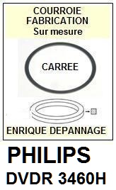 PHILIPS-DVDR3460H-COURROIES-COMPATIBLES