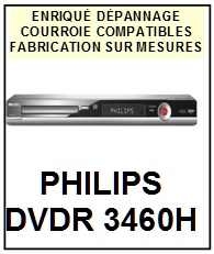 PHILIPS-DVDR3460H-COURROIES-ET-KITS-COURROIES-COMPATIBLES