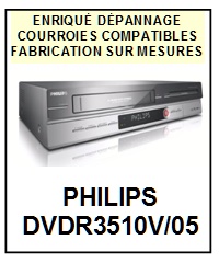 PHILIPS-DVDR3510V/05-COURROIES-ET-KITS-COURROIES-COMPATIBLES