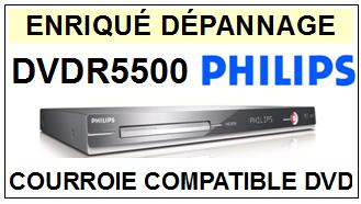 PHILIPS  DVDR5500    Courroie Compatible Platine DVDR Cd