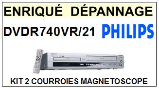 PHILIPS-DVDR740VR/20-COURROIES-COMPATIBLES